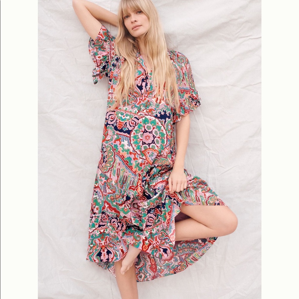 anthropologie Antoinette maxi dress